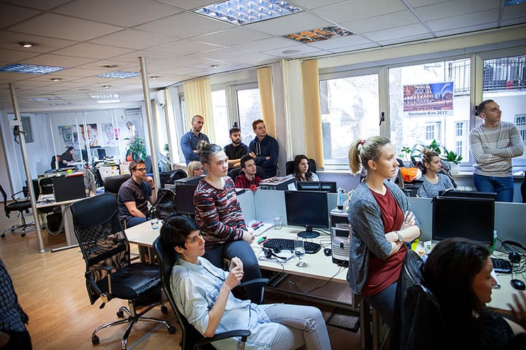 Proffcom besøkte Novicom i Beograd. Vår fjerde avdeling