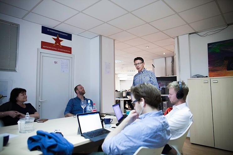 Proffcom besøkte Novicom i Beograd. Vår fjerde avdeling