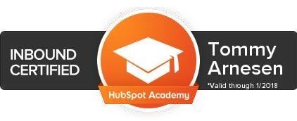 Proffcom har ansatte med erfaring innen marketing automation. Vi er også sertifiserte innen inbound marketing