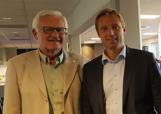 Svein Rasmussen i proffCom og Carsten Gunarstorp i NORDMA har tett dialog vedrørende revisjon av markedsføringsloven Svein Rasmussen i proffCom og Carsten Gunarstorp i NORDMA har tett dialog vedrørende revisjon av markedsføringsloven