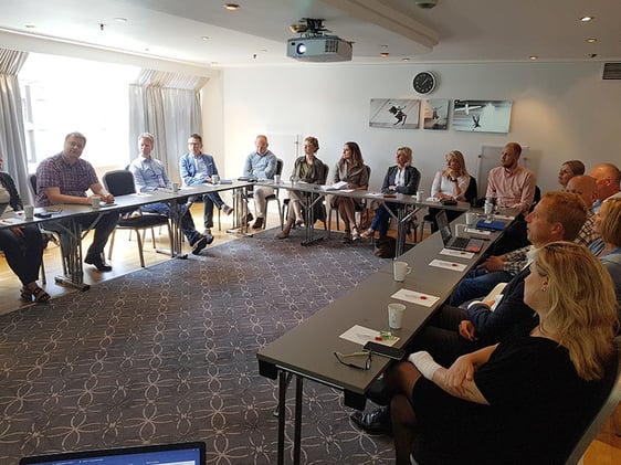 Det 21 faglige kundeforum ble avholdt på Scandic hotell Victoria. GDPR, digitalisering og gameification var temaene