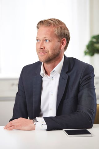 Bilde av VD i Releasy Johan Frodell